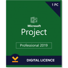 Microsoft Project 2019 Professional License – 1PC
