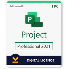 Microsoft Project 2021 Professional License – 1PC